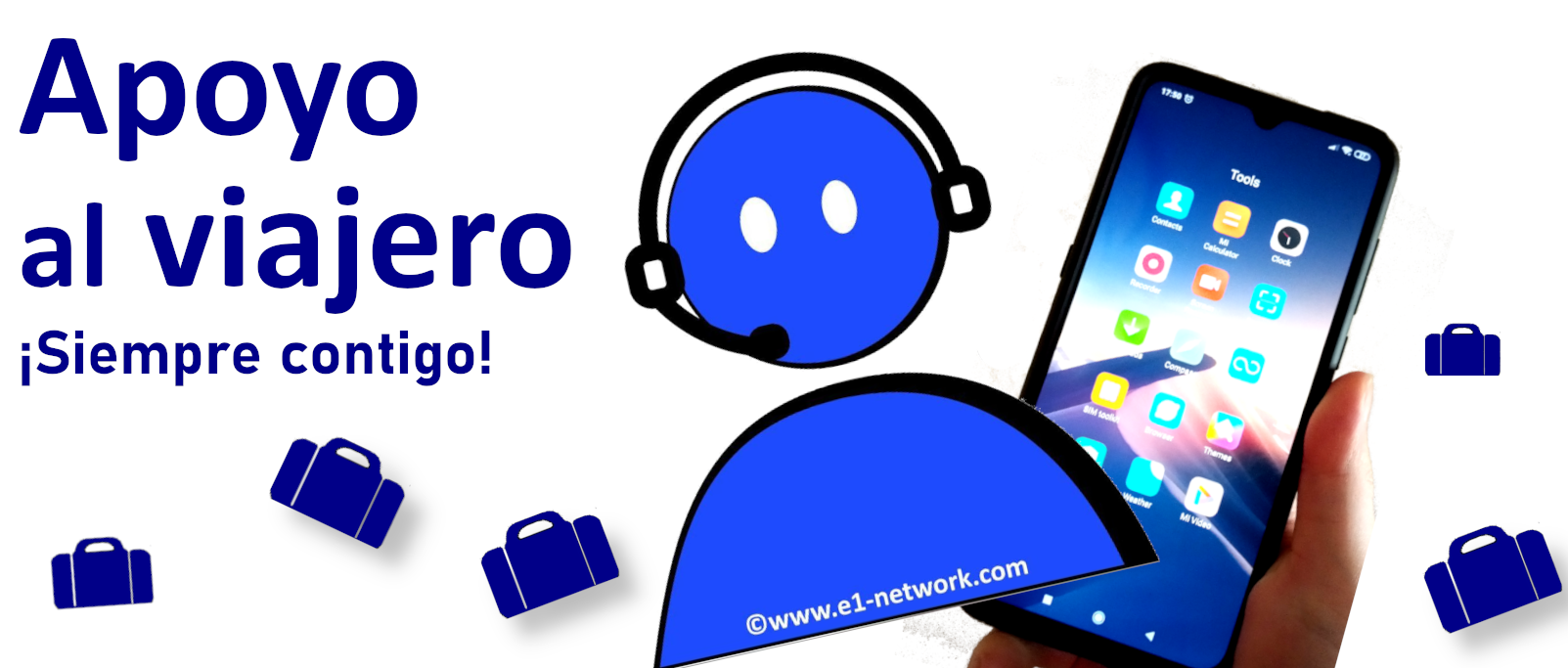 Exclusivo apoyo al viajero