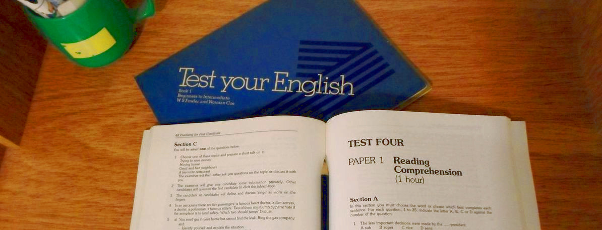 Take the toefl exam