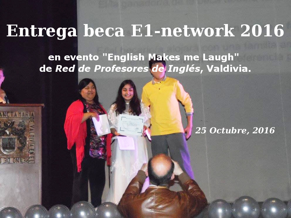 Entrega Beca e1-network 2016