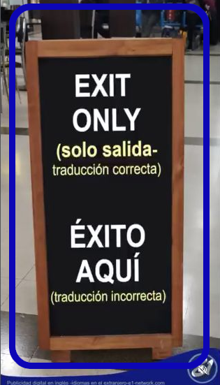 Traducciones que espantan clientes